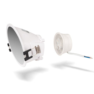 KIT Aro downlight asimétrico Ø93mm + Módulo LED MR16 5W - Barcelona Led-