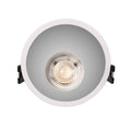 KIT Anneau downlight asymétrique rond Ø93mm + module LED MR16 5W 5