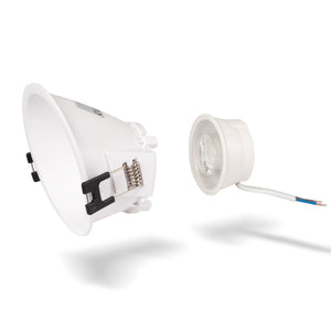 KIT Aro downlight asimétrico Ø93mm + Módulo LED MR16 5W (10)