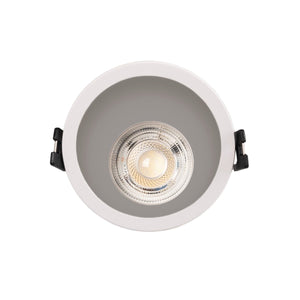 KIT Aro downlight redondo asimétrico Ø85mm + Módulo LED MR16 5W (10)
