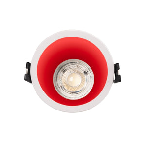 KIT Aro downlight redondo asimétrico Ø85mm + Módulo LED MR16 5W (8)