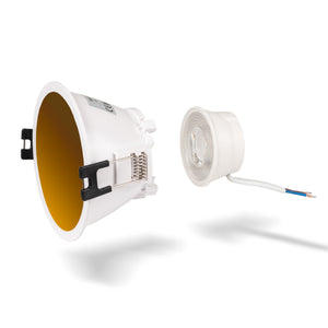 KIT Aro downlight redondo Ø93mm + Módulo LED MR16 5W (2)