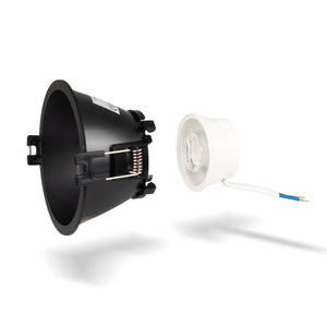 KIT Aro downlight redondo Ø93mm + Módulo LED MR16 5W (11)