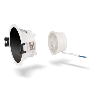 KIT Aro downlight redondo Ø85mm + Módulo LED MR16 5W (7)