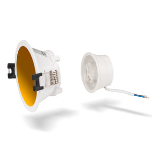 KIT Aro downlight redondo Ø85mm + Módulo LED MR16 5W (8)