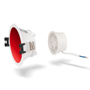 KIT Aro downlight redondo Ø85mm + Módulo LED MR16 5W (9)