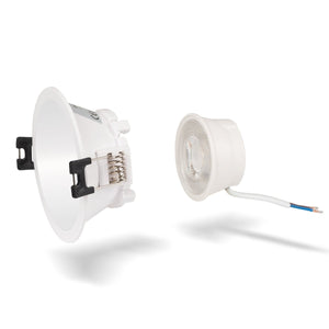 KIT Aro downlight redondo Ø85mm + Módulo LED MR16 5W - Barcelona Led-