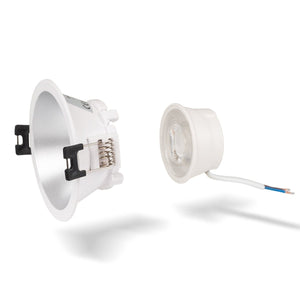 KIT Aro downlight redondo Ø85mm + Módulo LED MR16 5W - Barcelona Led-
