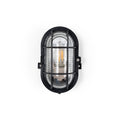 Outdoor turtle-style wall light in polycarbonate - 1 x E27 3
