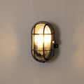 Outdoor turtle-style wall light in polycarbonate - 1 x E27 4