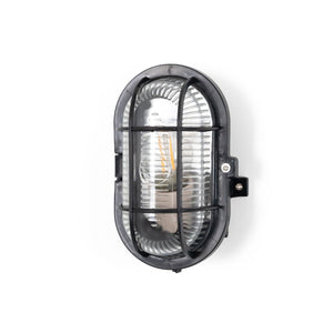 Aplique exterior tortuga de policarbonato - 1 x E27 - Barcelona Led-Decoración