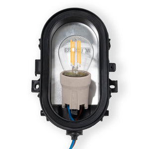 Aplique exterior tortuga de policarbonato - 1 x E27 (8)