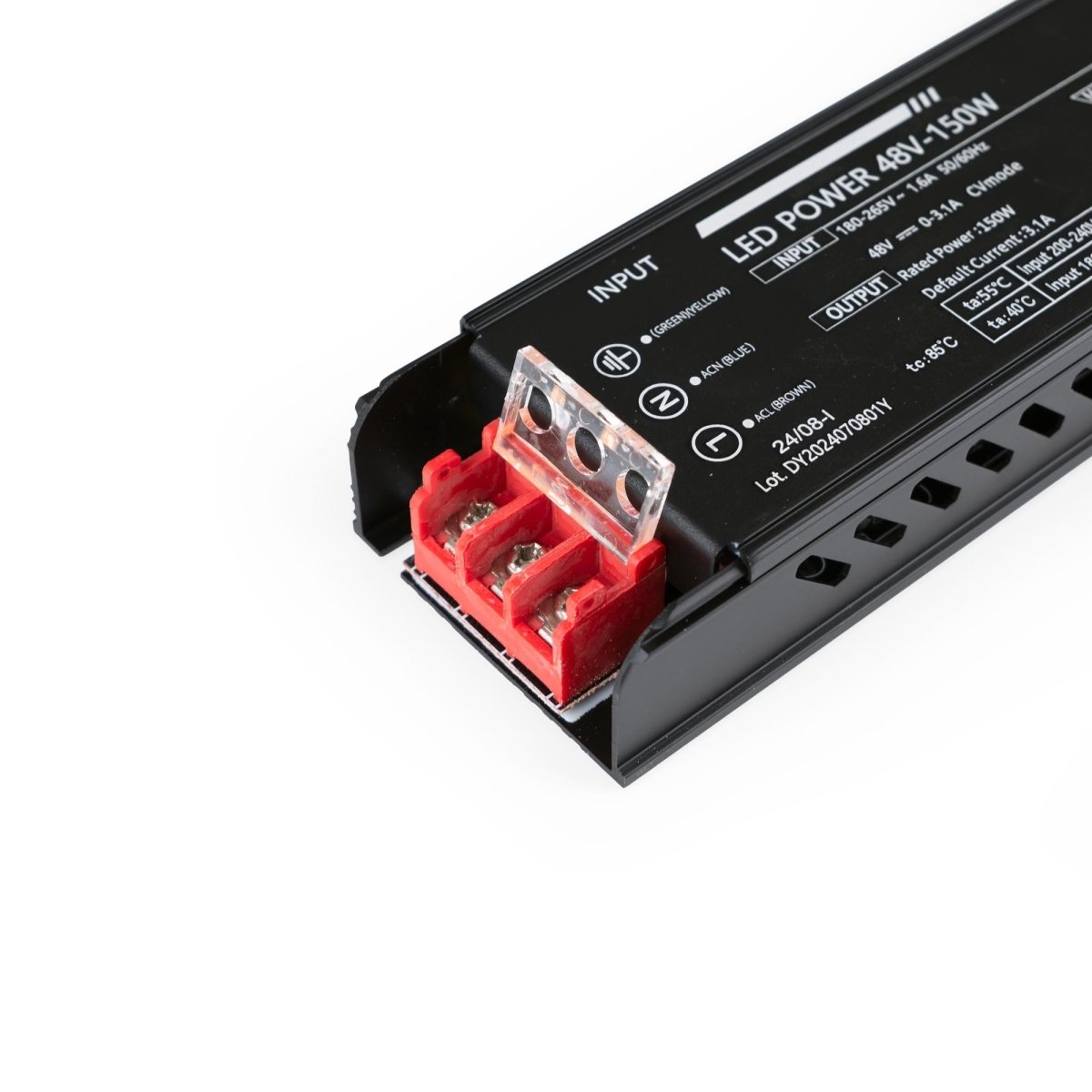 Fuente de alimentación 150W 48V - 3.1A - Alta eficiencia - IP20 - Barcelona Led-Material eléctrico