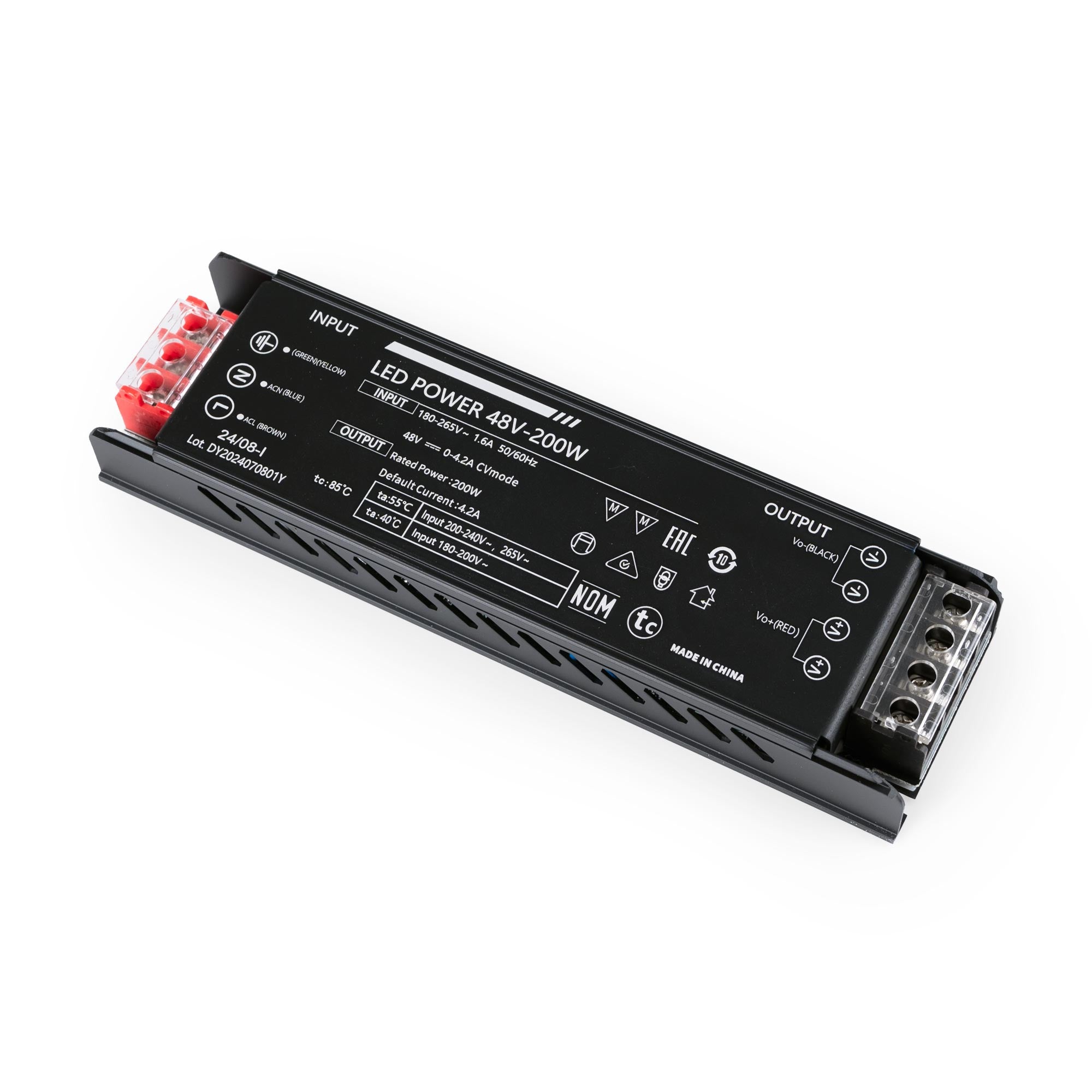 Fuente de alimentación 200W 48V - 4.1A - Alta eficiencia - IP20