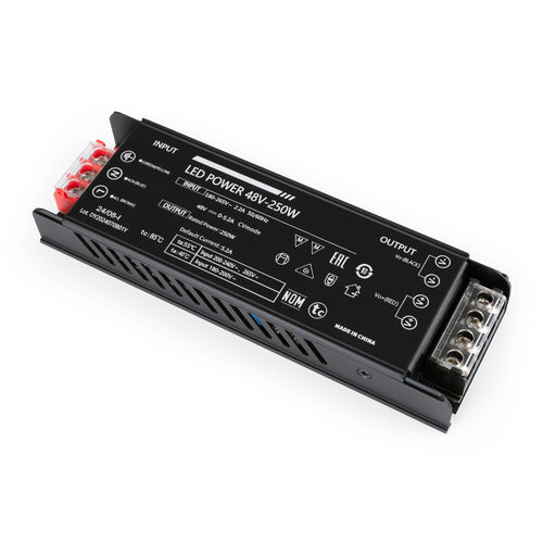Power Supply 250W 48V - 5.2A - High Efficiency - IP20