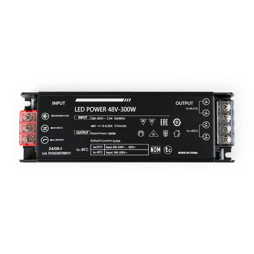 Power Supply 300W 48V - 6.25A - High Efficiency - IP20