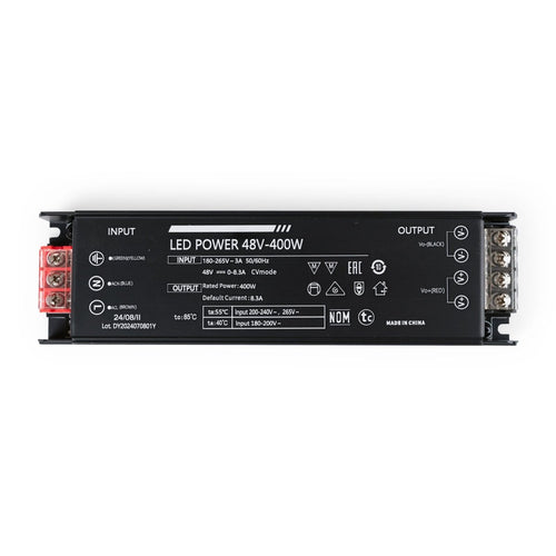 Fonte de alimentação 400W 48V - 8,3A - Alta eficiência - IP20