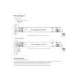 Adjustable linear driver DALI DT8 - CCT - 40W - Constant current - Output 10-54V DC - 500-1050mA - NFC 3