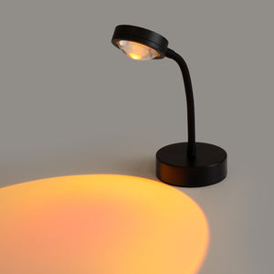 Lámpara de mesa "FLAC" 5W - Efecto atardecer - Sunset Lamp - FLEX (7)