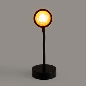 Lámpara de mesa "FLAC" 5W - Efecto atardecer - Sunset Lamp - FLEX (8)