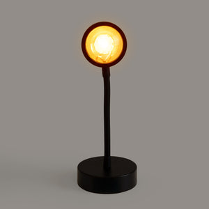 Lámpara de mesa "FLAC" 5W - Efecto atardecer - Sunset Lamp - FLEX (8)