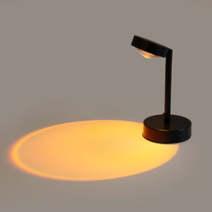 Lámpara de mesa "FLIC" 5W- Efecto atardecer - Sunset Lamp (6)