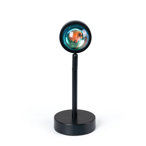 Lámpara de mesa "FLIC" 5W- Efecto atardecer - Sunset Lamp - Barcelona Led-Decoración