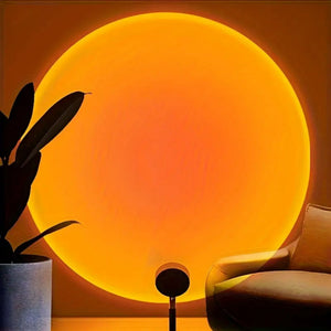 Lámpara de mesa "FLAC" 5W - Efecto atardecer - Sunset Lamp - FLEX (12)