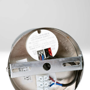 Aplique de pared LED con óptica "BOO" 9W - Cromo - Up & down - 2700K - Barcelona Led-Decoración