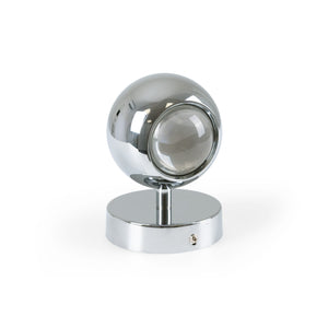 Aplique de pared LED con óptica "BOO" 9W - Cromo - Up & down - 2700K (5)