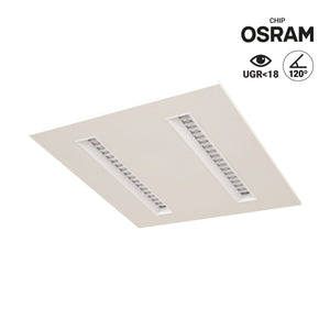 Panel LED empotrable 60x60cm - 40W - UGR18 - Driver PHILIPS - Chip OSRAM - IP40 - Barcelona Led-