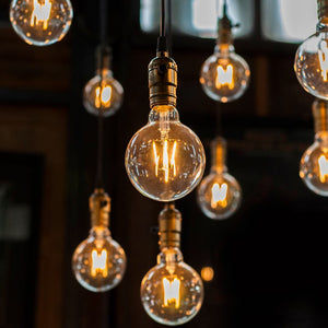 Bombilla LED Vintage Globo de Filamento E27 G125 6W (1)