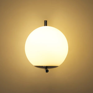 Aplique de pared bola cristal "ATOM" - E27 - Ø 15cm (6)