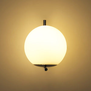 Aplique de pared bola cristal "ATOM" - E27 - Ø 15cm - Barcelona Led-Decoración