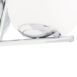 Aplique de pared bola cristal "ATOM" - E27 - Ø 15cm - Barcelona Led-Decoración