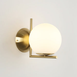 Aplique de pared bola cristal "ATOM" - E27 - Ø 15cm (18)