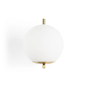 Aplique de pared bola cristal "ATOM" - E27 - Ø 15cm - Barcelona Led-Decoración