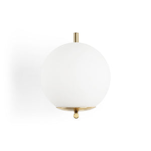 Aplique de pared bola cristal "ATOM" - E27 - Ø 15cm (21)