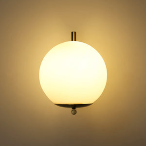Aplique de pared bola cristal "ATOM" - E27 - Ø 15cm (23)