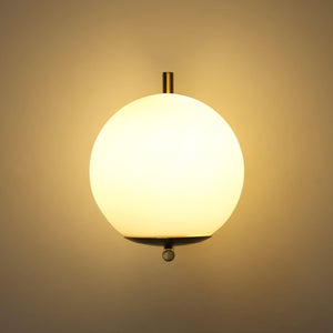 Aplique de pared bola cristal "ATOM" - E27 - Ø 15cm - Barcelona Led-Decoración