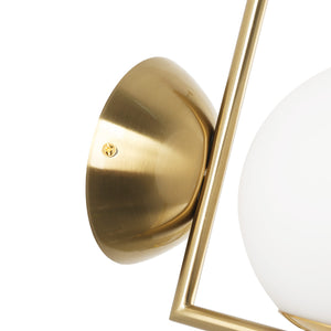 Aplique de pared bola cristal "ATOM" - E27 - Ø 15cm (26)