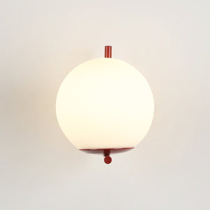 Aplique de pared bola cristal "ATOM" - E27 - Ø 15cm - Barcelona Led-Decoración