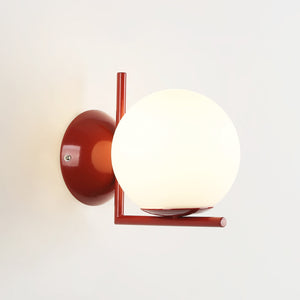Aplique de pared bola cristal "ATOM" - E27 - Ø 15cm (38)