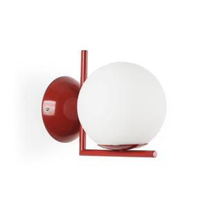 Aplique de pared bola cristal "ATOM" - E27 - Ø 15cm - Barcelona Led-Decoración