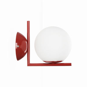 Aplique de pared bola cristal "ATOM" - E27 - Ø 15cm (40)