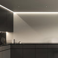 Corner surface-mounted LED strip profile - With diffuser - Complete kit - 15.8x15.8mm - LED strip ≤10 mm - 1 meter 4