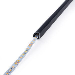Perfil tira LED de superficie para esquinas - Con difusor - Kit completo - 15,8x15,8mm - Tira LED ≤10 mm - 1 metro (20)