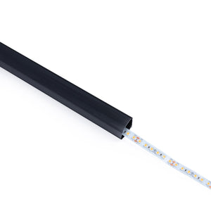 Perfil tira LED de superficie para esquinas - Con difusor - Kit completo - 20x20mm - Tira LED ≤10 mm - 1 metro - Barcelona Led-