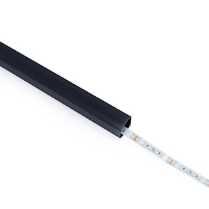 Perfil tira LED de superficie para esquinas - Con difusor - Kit completo - 20x20mm - Tira LED ≤10 mm - 1 metro (25)