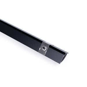 Perfil tira LED de superficie para esquinas - Con difusor - Kit completo - 20x20mm - Tira LED ≤10 mm - 1 metro (30)